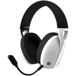 CANYON Ego GH-13 bezvadu spēļu austiņas 7.1, Bluetooth 5.2, baltas