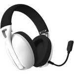 CANYON Ego GH-13 bezvadu spēļu austiņas 7.1, Bluetooth 5.2, baltas