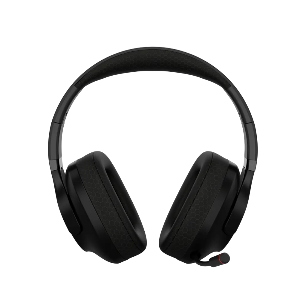 CANYON EGO GH-15 bezvadu spēļu austiņas, Bluetooth 5.3, 40mm, melnas