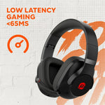 CANYON EGO GH-15 bezvadu spēļu austiņas, Bluetooth 5.3, 40mm, baltas