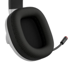 CANYON EGO GH-15 bezvadu spēļu austiņas, Bluetooth 5.3, 40mm, baltas