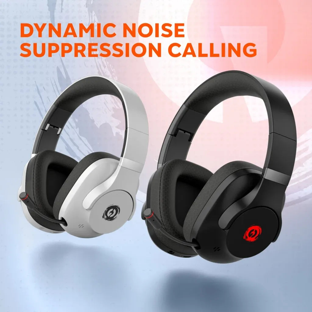 CANYON EGO GH-15 bezvadu spēļu austiņas, Bluetooth 5.3, 40mm, baltas