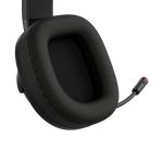 CANYON EGO GH-16 bezvadu spēļu austiņas, Bluetooth 5.3, 40mm, melnas