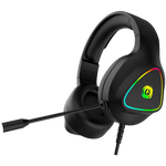 CANYON Shadder GH-6 spēļu austiņas ar mikrofonu, 50mm, RGB, melnas