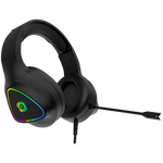 CANYON Shadder GH-6 spēļu austiņas ar mikrofonu, 50mm, RGB, melnas