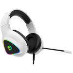 CANYON Shadder GH-6 spēļu austiņas ar mikrofonu, 50mm, RGB, baltas