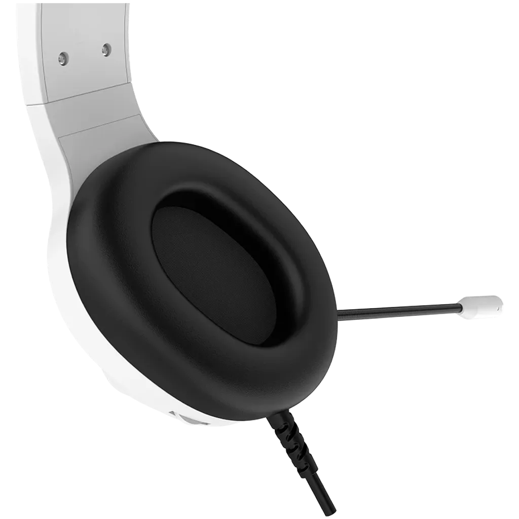 CANYON Shadder GH-6 spēļu austiņas ar mikrofonu, 50mm, RGB, baltas