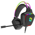 CANYON GH-9A spēļu austiņas ar mikrofonu, 50mm, RGB, melnas