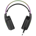 CANYON GH-9A spēļu austiņas ar mikrofonu, 50mm, RGB, melnas