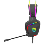 CANYON GH-9A spēļu austiņas ar mikrofonu, 50mm, RGB, melnas