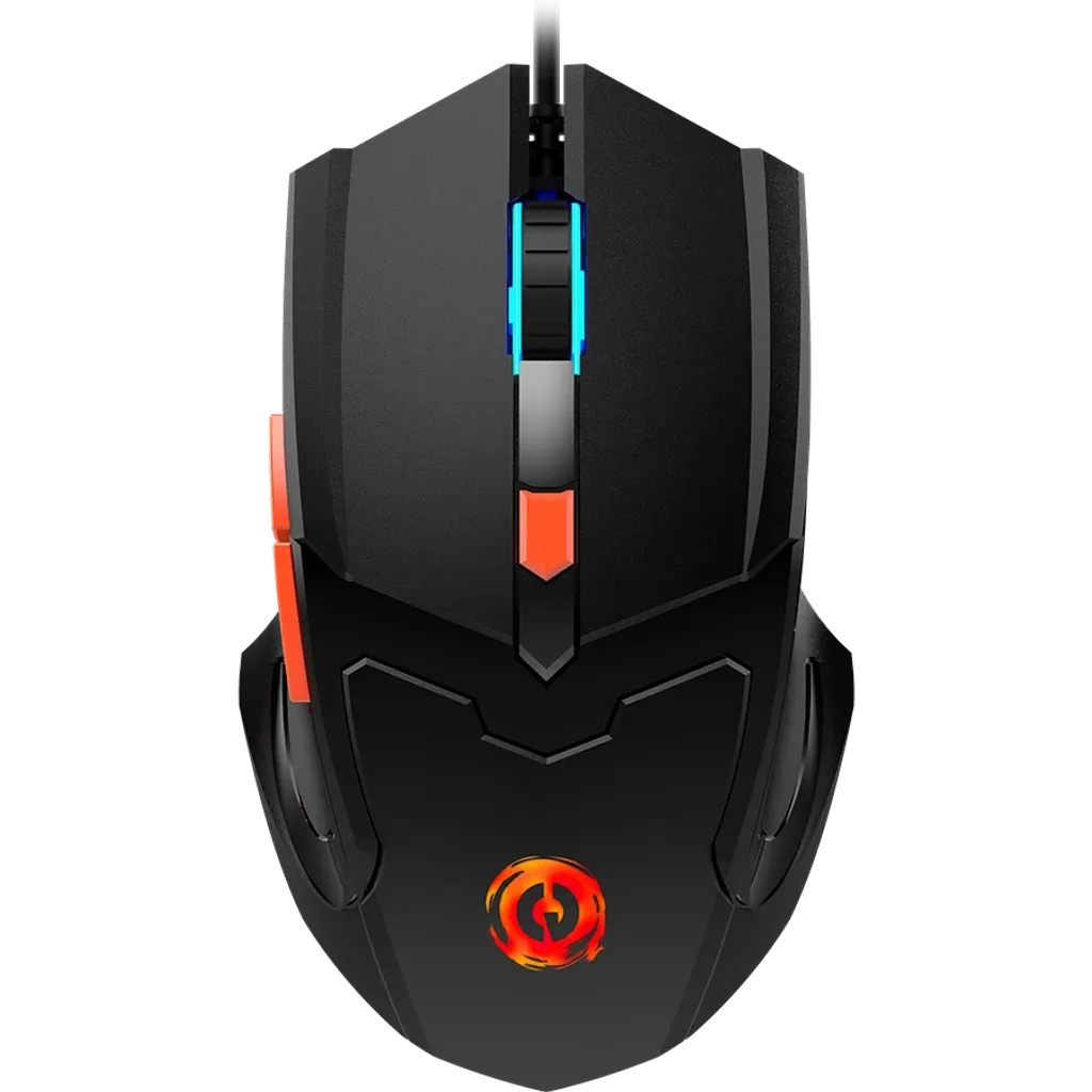 CANYON Vigil GM-2 vadu spēļu pele, RGB, 3200 DPI, 6 pogas, melna
