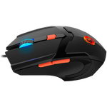CANYON Vigil GM-2 vadu spēļu pele, RGB, 3200 DPI, 6 pogas, melna