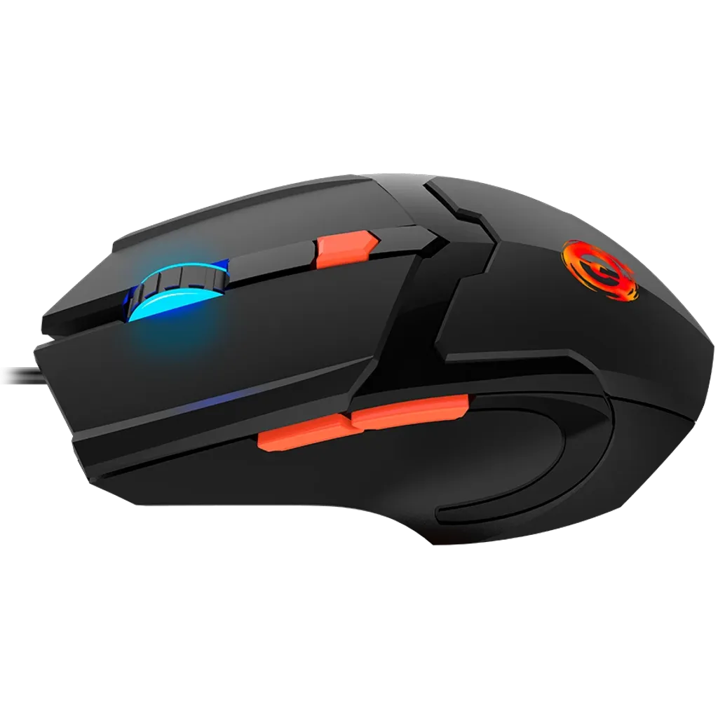 CANYON Vigil GM-2 vadu spēļu pele, RGB, 3200 DPI, 6 pogas, melna