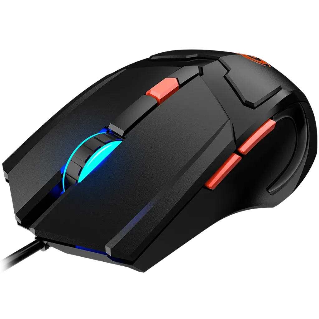 CANYON Vigil GM-2 vadu spēļu pele, RGB, 3200 DPI, 6 pogas, melna
