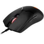 CANYON Carver GM-116 vadu spēļu pele, 3600 DPI, 6 pogas, melna