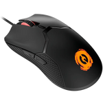 CANYON Carver GM-116 vadu spēļu pele, 3600 DPI, 6 pogas, melna