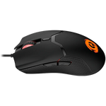 CANYON Carver GM-116 vadu spēļu pele, 3600 DPI, 6 pogas, melna