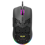 CANYON Puncher GM-11 vadu spēļu pele, RGB, 4200 DPI, 7 pogas, melna
