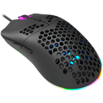 CANYON Puncher GM-11 vadu spēļu pele, RGB, 4200 DPI, 7 pogas, melna