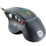 CANYON Apstar GM-12 vadu spēļu pele, RGB, 6400 DPI, 6 pogas, tumši pelēka