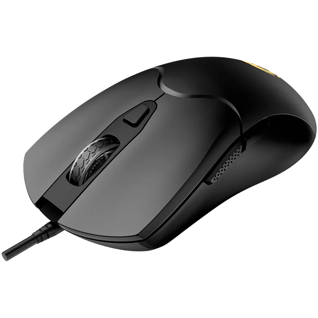 CANYON Accepter GM-211 vadu spēļu pele, 7200 DPI, 6 pogas, melna
