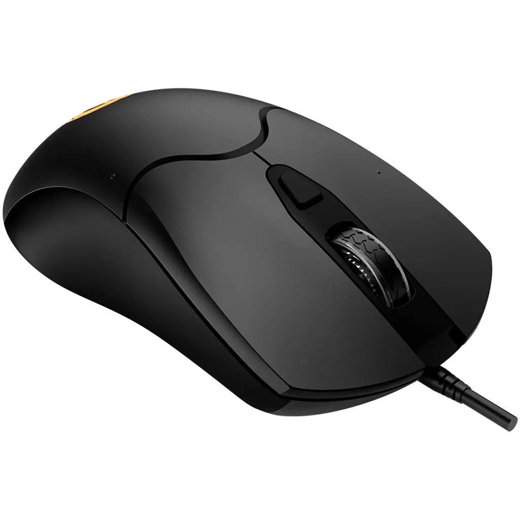 CANYON Accepter GM-211 vadu spēļu pele, 7200 DPI, 6 pogas, melna