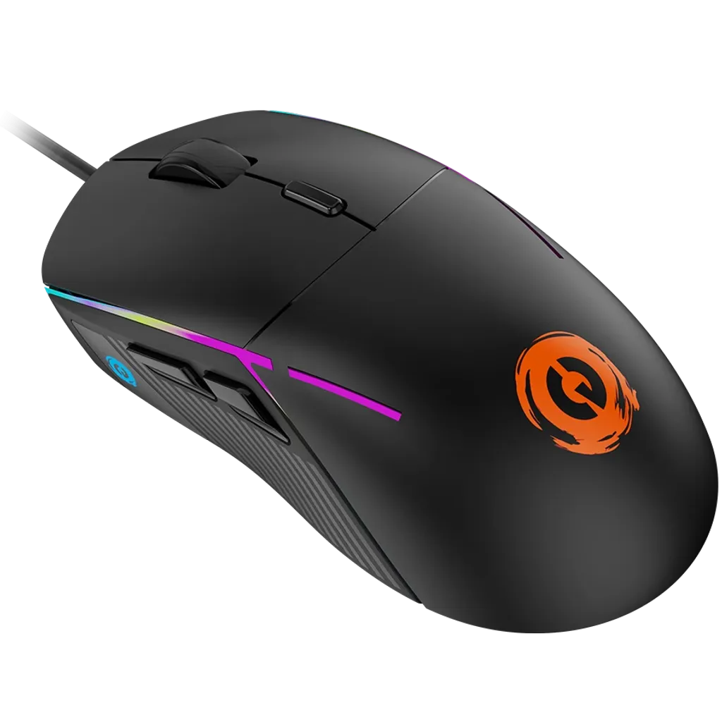 CANYON Shadder GM-321 vadu spēļu pele, 7200 DPI, 6 pogas, melna