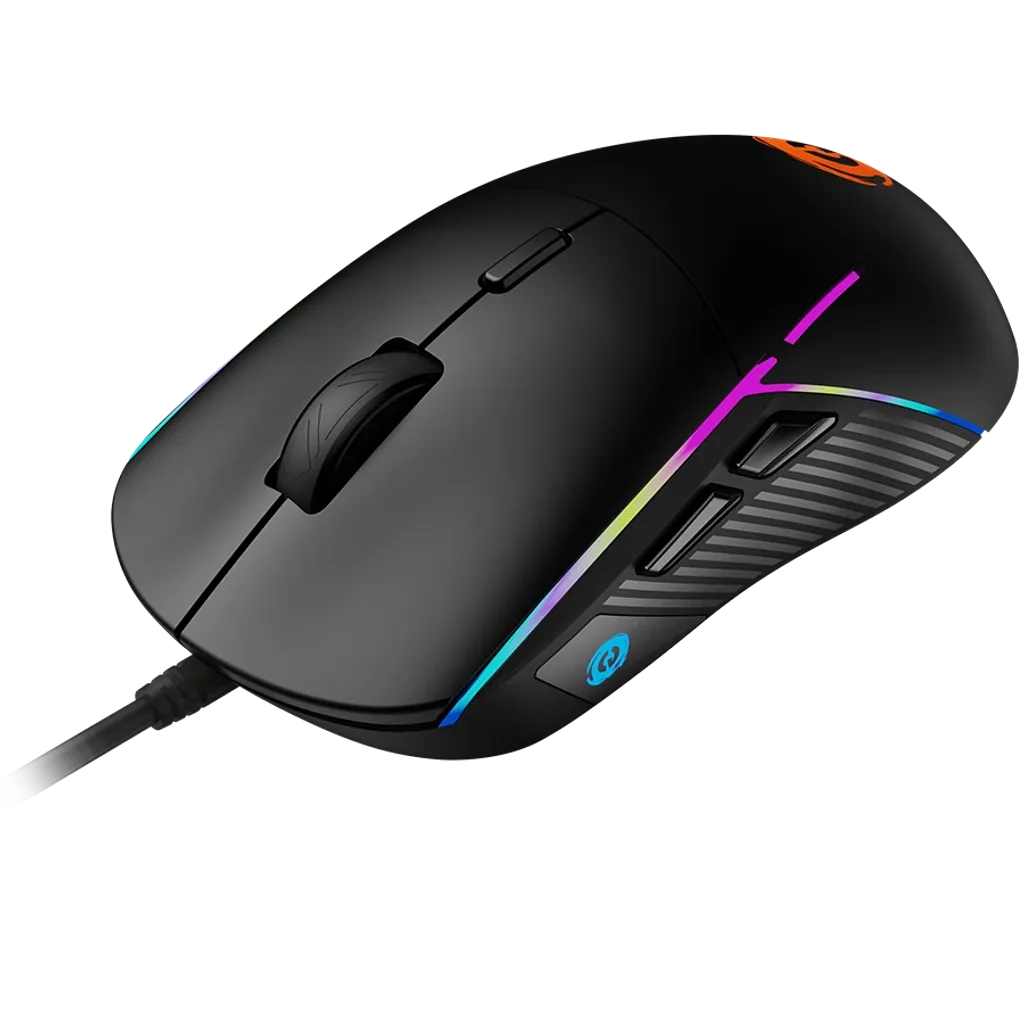 CANYON Shadder GM-321 vadu spēļu pele, 7200 DPI, 6 pogas, melna