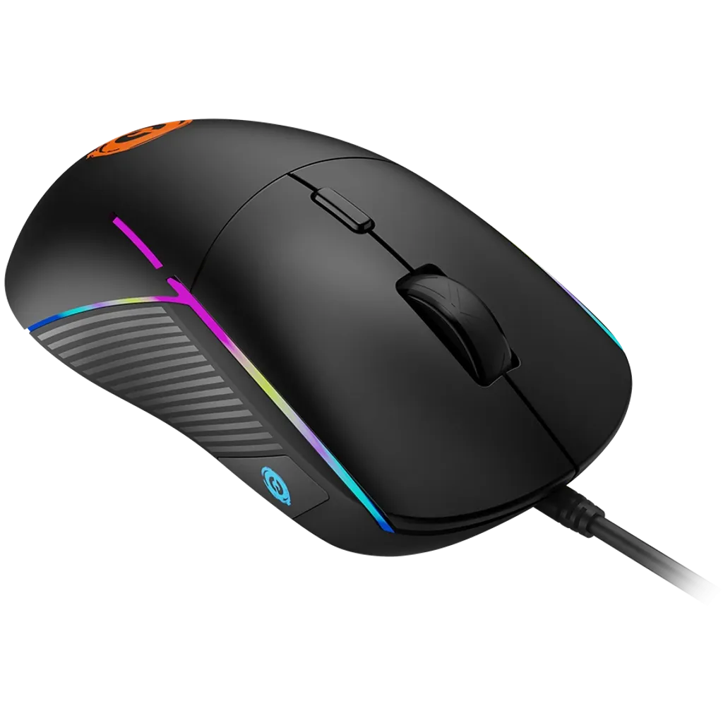 CANYON Shadder GM-321 vadu spēļu pele, 7200 DPI, 6 pogas, melna