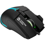 CANYON Fortnax GM-636 vadu spēļu pele, RGB, 20000 DPI, 9 pogas, melna