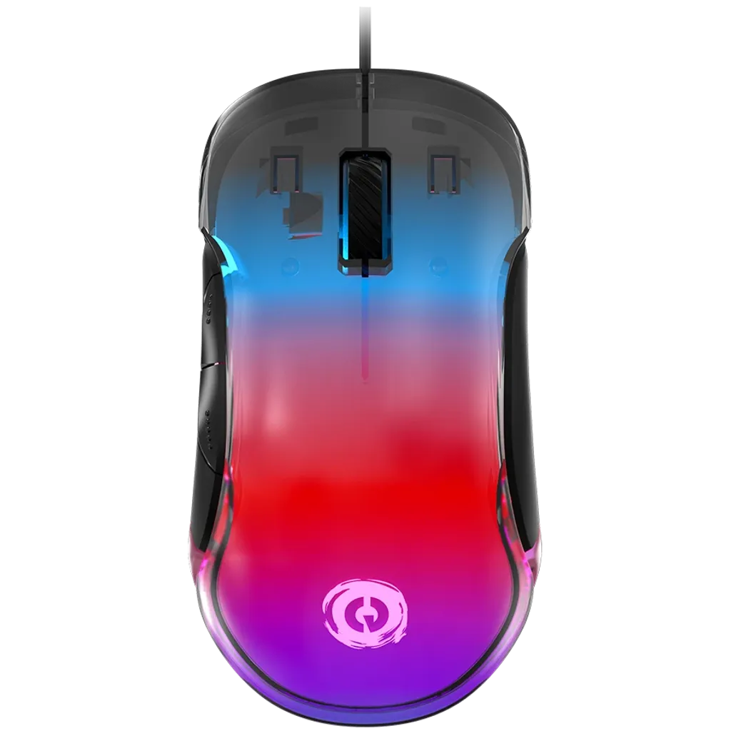 CANYON Braver GM-728 vadu spēļu pele, RGB, 12800 DPI, 7 pogas, melna