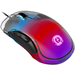 CANYON Braver GM-728 vadu spēļu pele, RGB, 12800 DPI, 7 pogas, melna