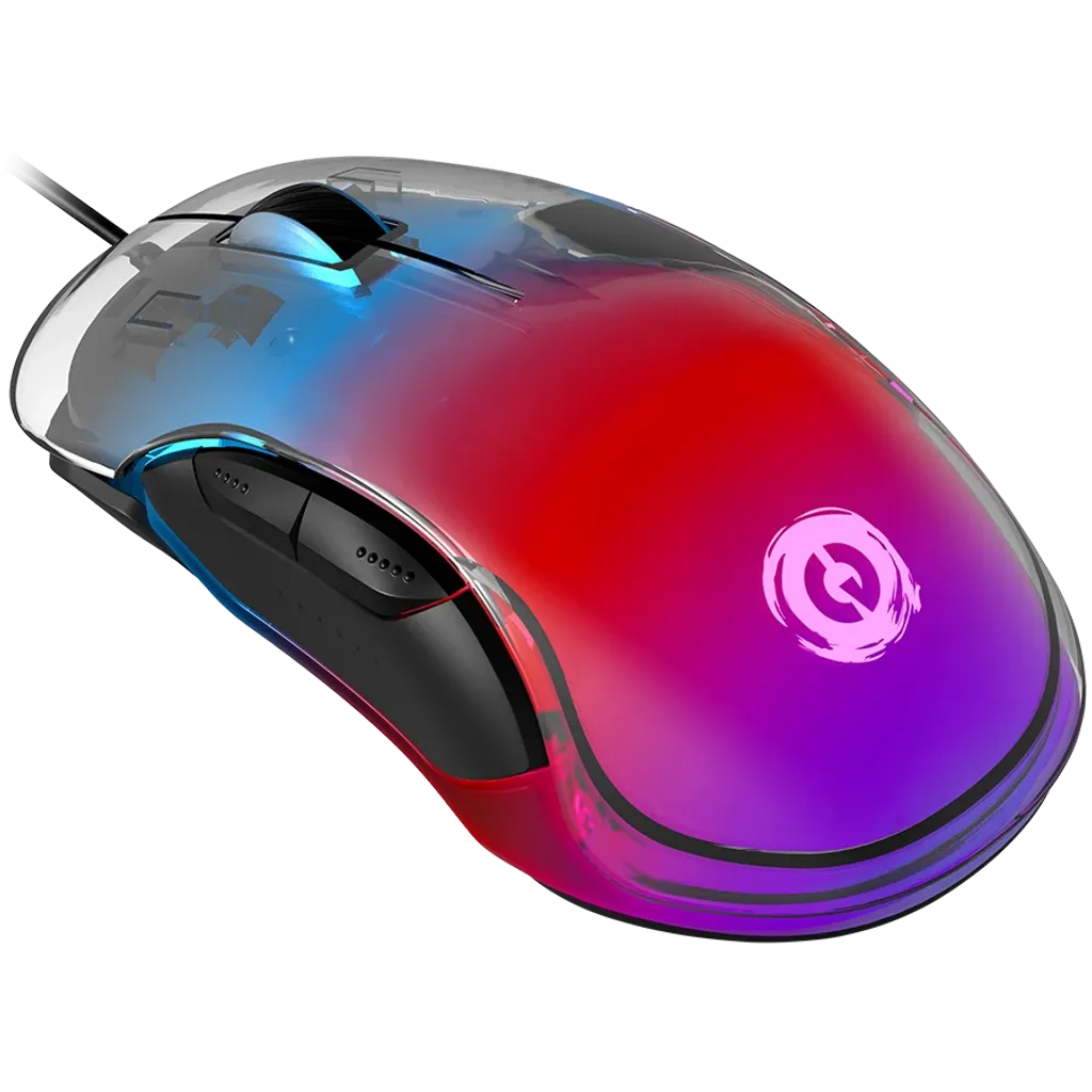 CANYON Braver GM-728 vadu spēļu pele, RGB, 12800 DPI, 7 pogas, melna