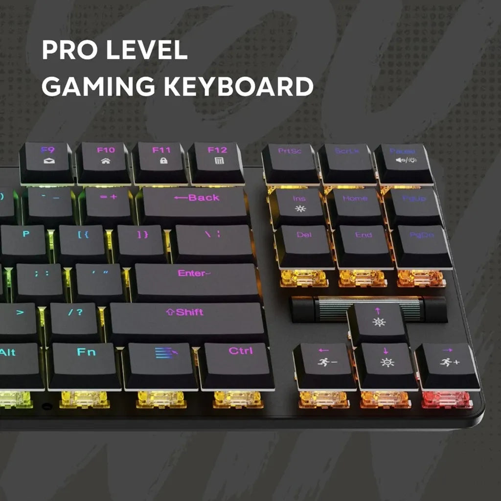 CANYON Cometstrike GK-50 mehāniskā spēļu tastatūra, 87 taustiņi, melna