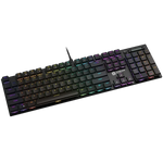 CANYON Cometstrike GK-55 mehāniskā spēļu tastatūra, RGB, 104 taustiņi, melna