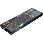 CANYON Cometstrike GK-55 mehāniskā spēļu tastatūra, RGB, 104 taustiņi, melna