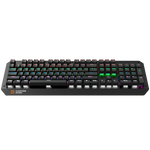 CANYON mehāniskā spēļu tastatūra CND-SKB6-US, 104 taustiņi, LED, melna