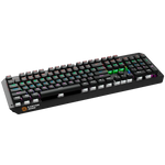 CANYON mehāniskā spēļu tastatūra CND-SKB6-US, 104 taustiņi, LED, melna