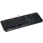 CANYON mehāniskā spēļu tastatūra CND-SKB6-US, 104 taustiņi, LED, melna