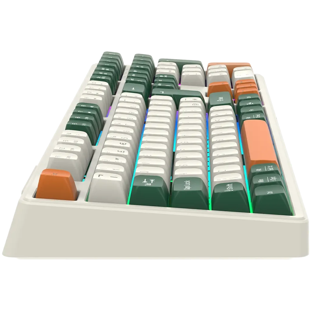 CANYON Shadder GKW-11 bezvadu mehāniskā tastatūra, RGB, 108 taustiņi