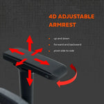 CANYON Boulder XLCH01 XL spēļu krēsls, līdz 150 kg, pelēks