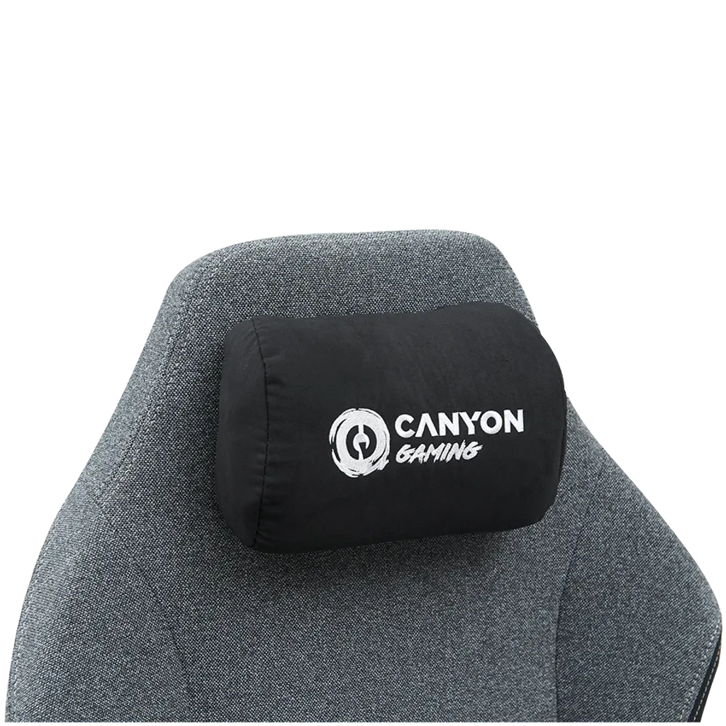 CANYON Boulder XLCH01 XL spēļu krēsls, līdz 150 kg, pelēks