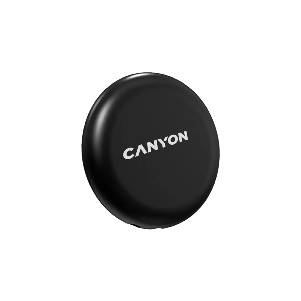 CANYON OnTag 1 Apple Find My Bluetooth izsekotāji, IP66, 4 gab., melni