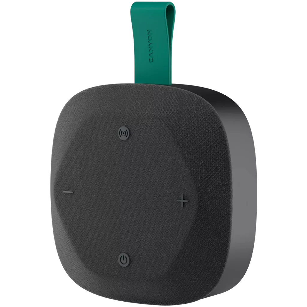 Canyon Hexagon 10 portatīvais Bluetooth skaļrunis, 8 W, melns/zaļš