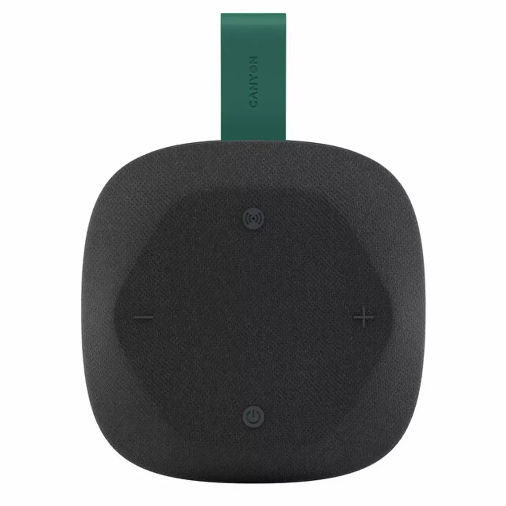 Canyon Hexagon 10 portatīvais Bluetooth skaļrunis, 8 W, melns/zaļš
