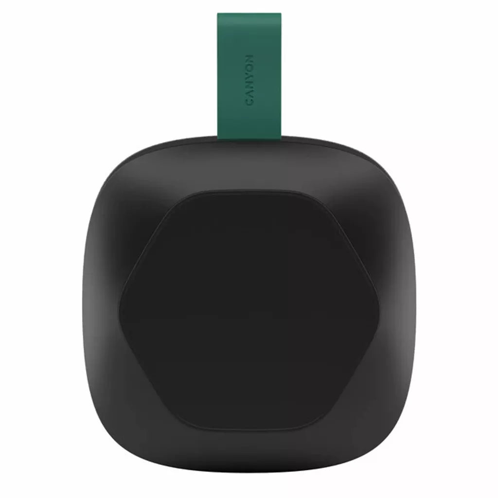 Canyon Hexagon 10 portatīvais Bluetooth skaļrunis, 8 W, melns/zaļš
