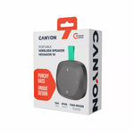 Canyon Hexagon 10 portatīvais Bluetooth skaļrunis, 8 W, melns/zaļš