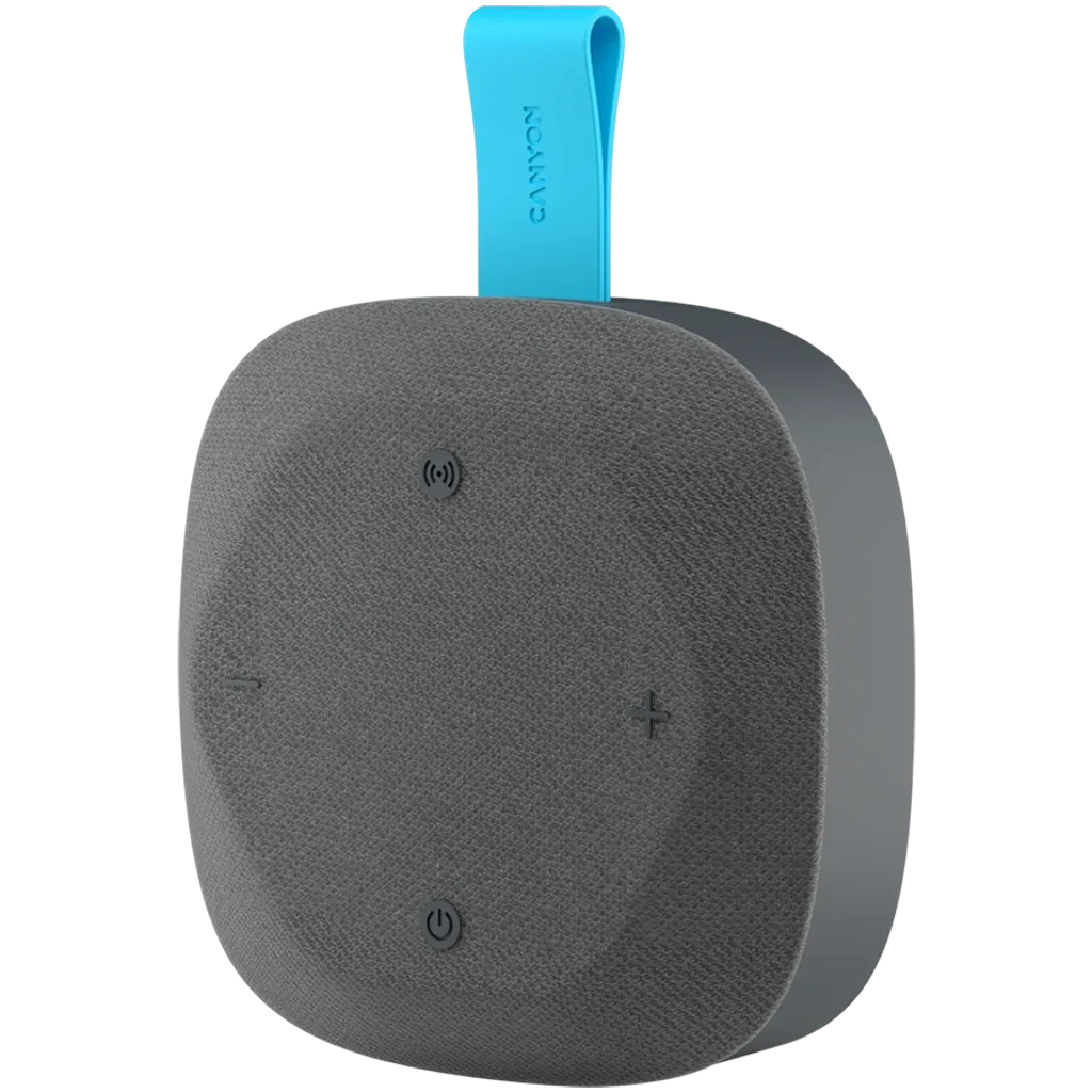 Canyon Hexagon 10 portatīvais Bluetooth skaļrunis, 8 W, pelēks/zils