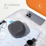 Canyon Hexagon 10 portatīvais Bluetooth skaļrunis, 8 W, pelēks/oranžs