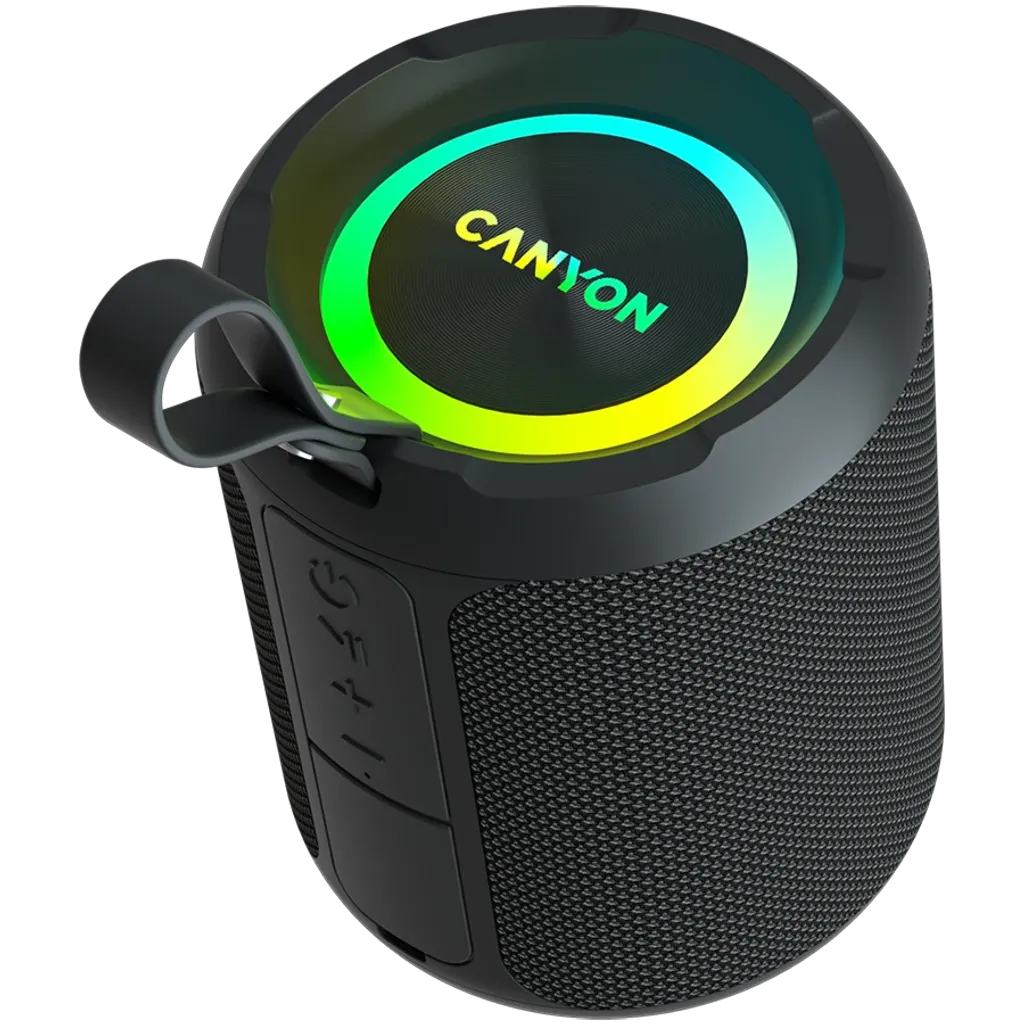 Canyon OnMove 11 portatīvais Bluetooth skaļrunis, 20 W, melns